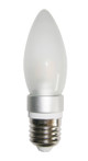 5000K LED E27 Candle Dimmable 4W Frosted 300D 295lm Globe 5000K LED E27 Candle Dimmable 4W Frosted 300D 295lm Globe